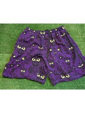 Project X x SAVS shorts mens 3XL purple black spooky eyes halloween 10" inseam